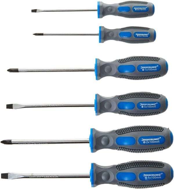 Silverline 546524 6pc General Purpose Screwdriver Set