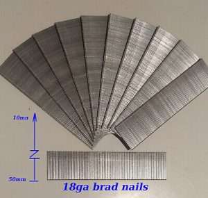 18 Gauge Galvanised Brad Nails