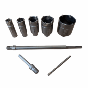 Armeg Lightweight High-Speed TCT Masonry Core Drill Bit Cutter Set