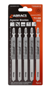 Abracs Metal Cutting Jigsaw Blades Pack of 5