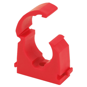 FM Products Red Clip Link Single Pipe Clips