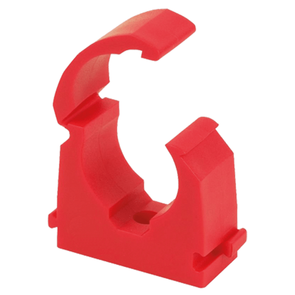 FM Products Red Clip Link Single Pipe Clips