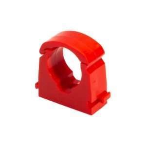 FM Products Red Clip Link Single Pipe Clips