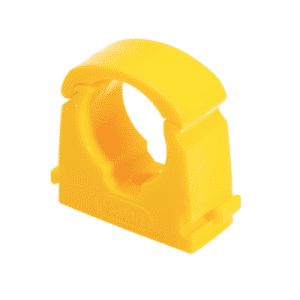 FM Products Yellow Clip Link Single Pipe Clips