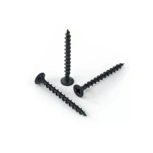 Loose Coarse thread Drywall Screws Black Phosphate