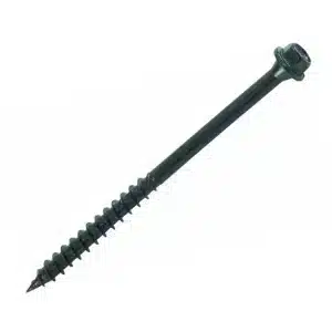 Timberfix Landscape Screws Hex Flange Head Black Coated