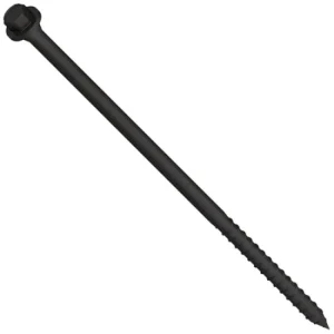 Timberfix Landscape Screws Hex Flange Head Black Coated