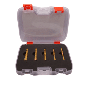 Fm Products Gold Range Wax Filled Diamond Dry Tile Drill Set