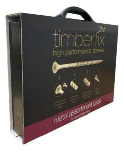 Timberfix 360 woodscrews Metal case